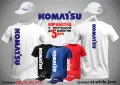 KOMATSU тениска и шапка st-blue-kom, снимка 4