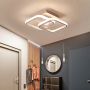 ELEPHANTBOAT® 22W модерна таванна лампа LED акрилна квадратна LED таванна лампа за коридор Офис Спал, снимка 1