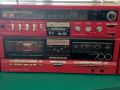 Продавам радиокасетофон boombox Sharp gf 700 Japan red , снимка 7