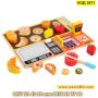 Магазин за плодове и зеленчуци тип дървена дъска - КОД 3671
