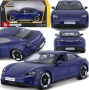 Метални колички: Porsche Taycan Turbo S - Bburago, снимка 1 - Колекции - 44956009