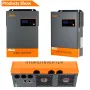Хибриден слънчев инвертор   6.2KW  паралелно до 12 единици, снимка 1