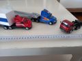 Камион, камиончета големи, метални, ТИР и платформа, ремаркета пластмасови, 35-36 см., снимка 9