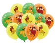Цар Лъв Симба герои Обикновен надуваем латекс латексов балон парти, снимка 1