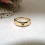Пръстен с 14К златно покритие 224854, снимка 1