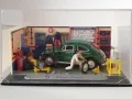 Diorama Garage 1:43 Schuco, Cararama, Диорама гараж Porsche, VW, снимка 2