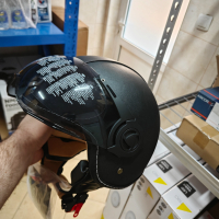 ПРОМО: Каска Moto Helmets XL 61 см с предпани очила , снимка 6 - Аксесоари и консумативи - 45003968
