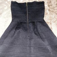 Дамска черна рокля ХС, снимка 5 - Рокли - 45302352