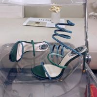 дамски елегантни обувки RENE CAOVILLA-реплика, снимка 4 - Дамски обувки на ток - 45389301