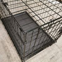 НОВА метална сгъваема клетка за куче 78x49x54см за транспорт и стационар, снимка 7 - За кучета - 45227538