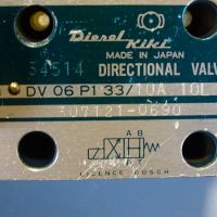 Хидравличен разпределител Diesel Kiki DV 06P133/10A 10L directional valve 100V, снимка 6 - Резервни части за машини - 45239109