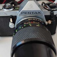 Фотоапарат Pentax ME+обектив Soligor, снимка 3 - Фотоапарати - 45281088