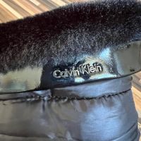 Ботуши CALVIN KLEIN Оригинални Капитонирани Черни Висок Ток 36 , снимка 7 - Дамски ботуши - 45094532