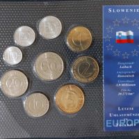 Словения 1993-2006 - Комплектен сет от 9 монети , UNC, снимка 1 - Нумизматика и бонистика - 45080635