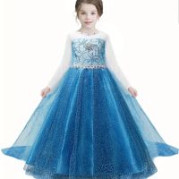 Рокля Елза 5-6 години, снимка 12 - Детски рокли и поли - 45468029