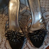 дамски чехли с ток, снимка 4 - Дамски обувки на ток - 45470345