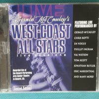 Gerald McCauley's West-Coast All Stars – 2004 - Live Sessions(CD+DVD)(Fusion,Jazz-Funk,Smooth Jazz), снимка 1 - CD дискове - 45073168
