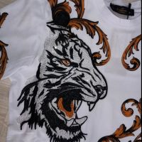 Мъжка тениска с глава на лъв, снимка 2 - Тениски - 45120762