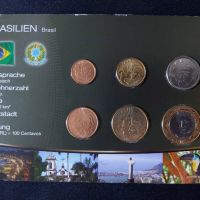 Бразилия - Комплектен сет - 2004 - 2009 , 6 монети , снимка 1 - Нумизматика и бонистика - 45267533
