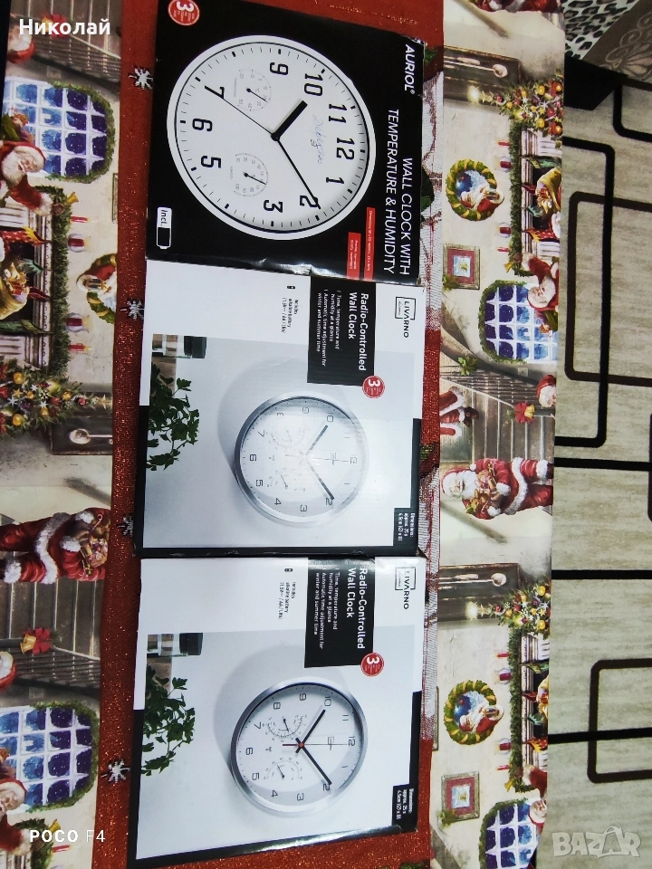 3бр.Стенни часовници , снимка 1