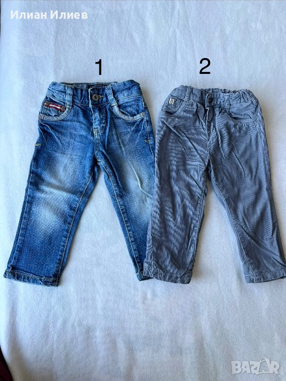 Детски панталони 86-92 см/ 12-24 м. Подробности в “описание”., снимка 1