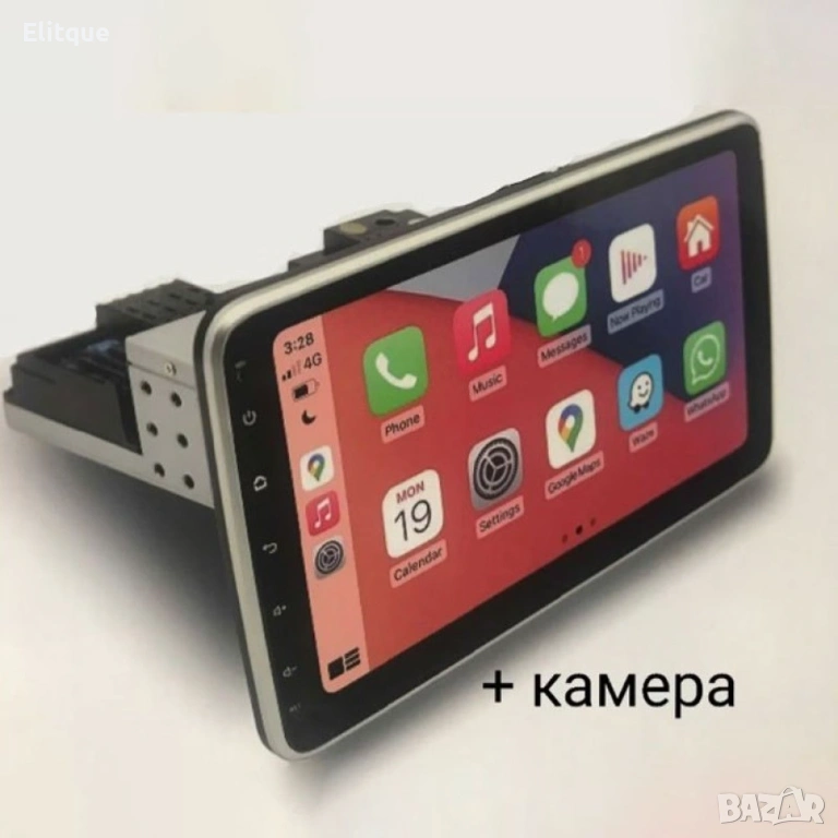 Автомобилна мултимедия с Android 11, single din, 10 INCH, снимка 1
