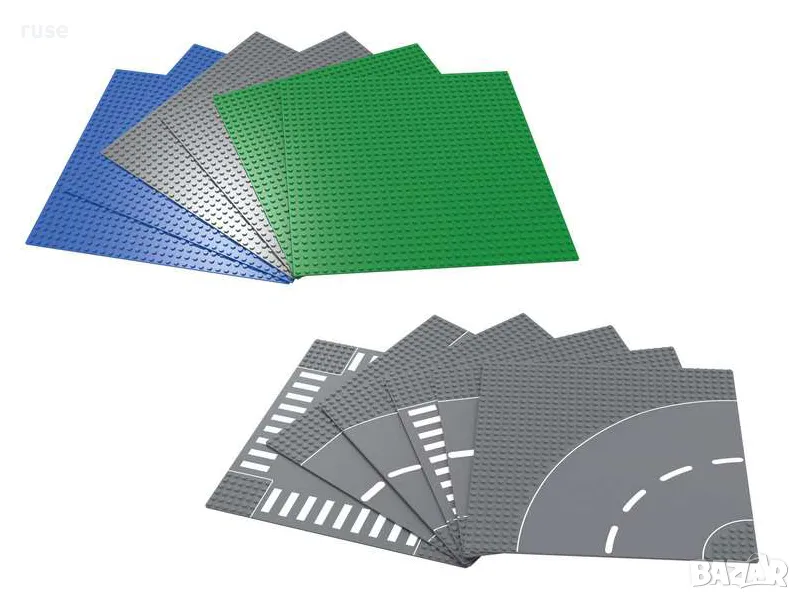 НОВИ! Основни плочи за конструктор тип лего 25х25 см / 32х32 точки, снимка 1