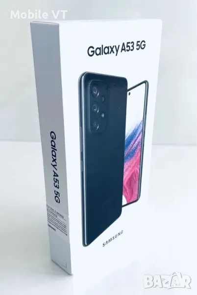 НОВ! Samsung Galaxy A53 5G 128GB Black 2г.Гаранция!, снимка 1