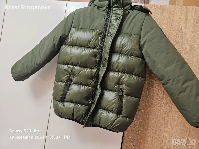 Детско ❄️ЗИМНО❄️❄️Яке със Сваляща се Качулка / Made in Italy ❄️НОВО❄️, снимка 1