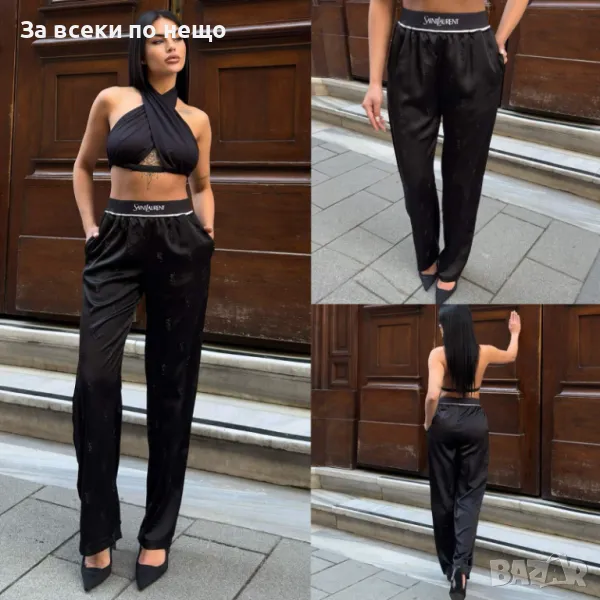 Дамски Панталон Сатен Код A442, снимка 1