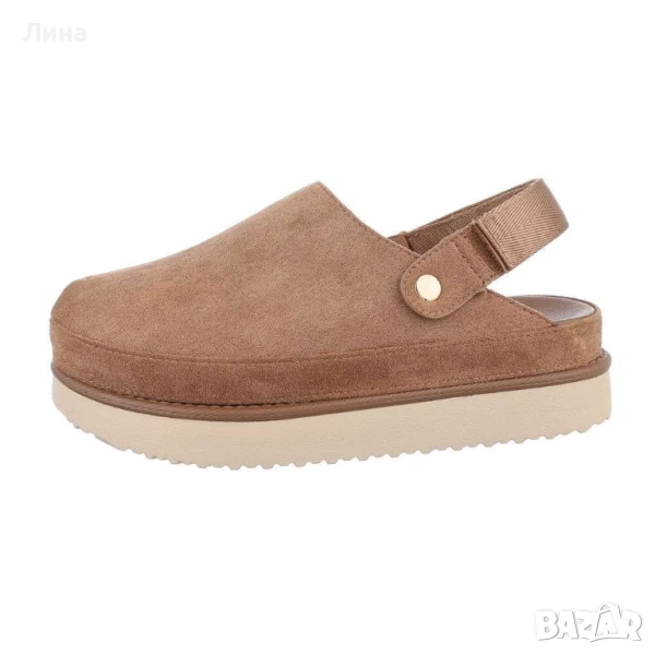 Дамски велурени пантофи - номер 36, снимка 1