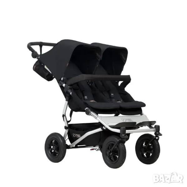 Детска количка за близнаци Mountain Buggy Duet, снимка 1