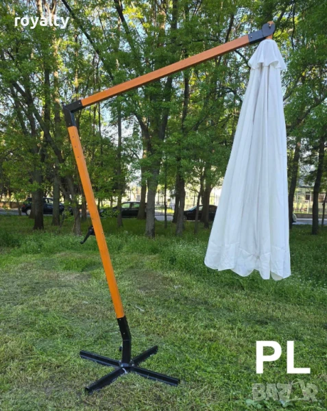 ГРАДИНСКИ ЧАДЪР С МЕТАЛНА СТОЙКА 3Х3м, снимка 1