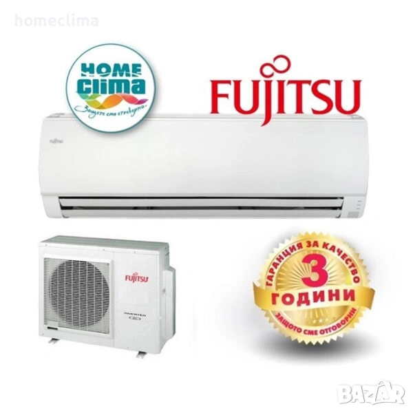 Рециклиран ЯПОНСКИ климатик FUJITSU AO-J22A / 10000 BTU  400895, снимка 1