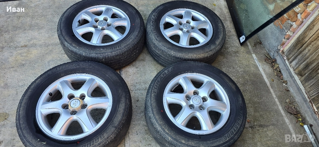 Hyundai Santa fe джанти 16 ки алуминиеви оригинални. 5 114, снимка 1
