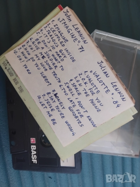 John Lennon / Julian Lennon - аудио касета музика , снимка 1