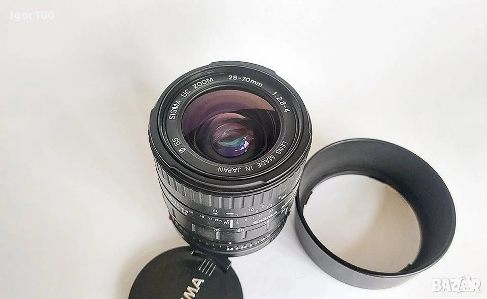 Обектив ръчен фокус - на CANON FD mount, снимка 1