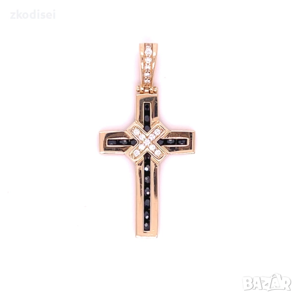 Златен медальон 3,34гр. 14кр. проба:585 модел:33834-3, снимка 1