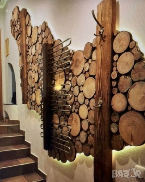 дървени шайби за декор на стени, снимка 1