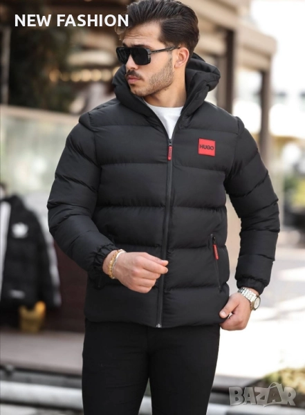 Мъжко Зимно Яке ✨Hugo BOSS , снимка 1