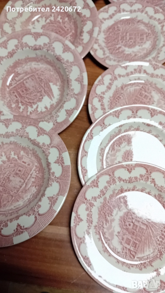 чинии английски порцелан Ironstone, снимка 1
