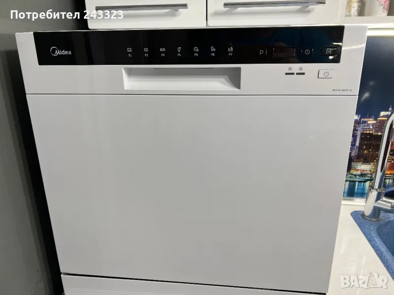 Съдомиялна Midea 8 комплекта WQP8-3802F-W, снимка 1