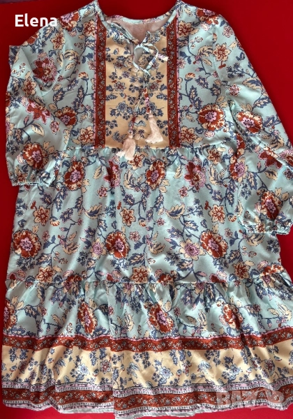 Рокля с дълъг ръкав, снимка 1