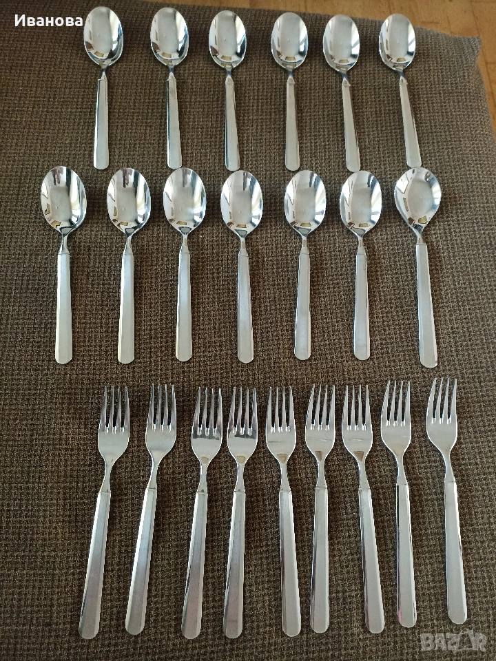 Комплект немски прибори за хранене Solingen , снимка 1