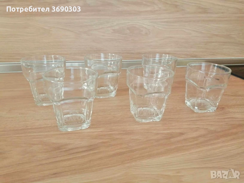 6 броя чаши за уиски/вода/сок, по 230 мл , снимка 1