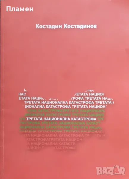 Третата национална катастрофа Костадин Костадинов, снимка 1