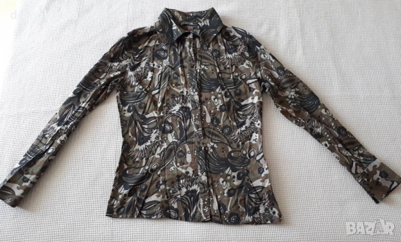 Дамска риза - passport – M  - многоцветна, снимка 1