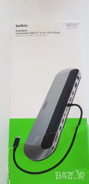 Belkin Connect USB-C 11-in-1 Pro Dock – Максимална свързаност и производителност , снимка 1