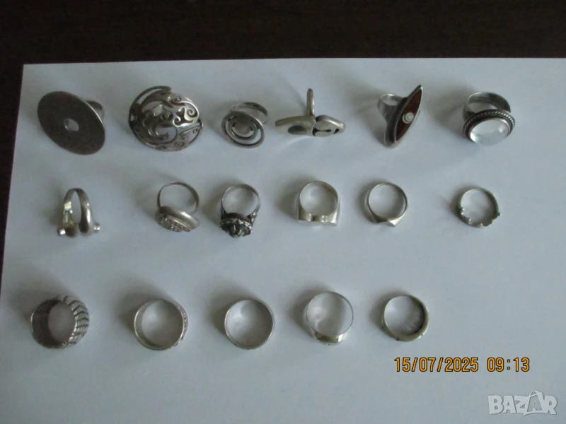 Сребърни пръстени, снимка 1