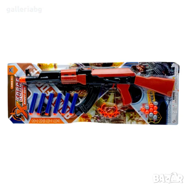 играчка Автомат със стрели ak-47, снимка 1